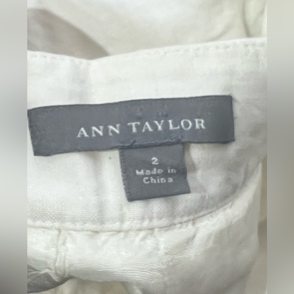 Ann Taylor Embroidered Floral Pattern Skirt Women’s Size 2. 1/4 Back In Back - Picture 10 of 12